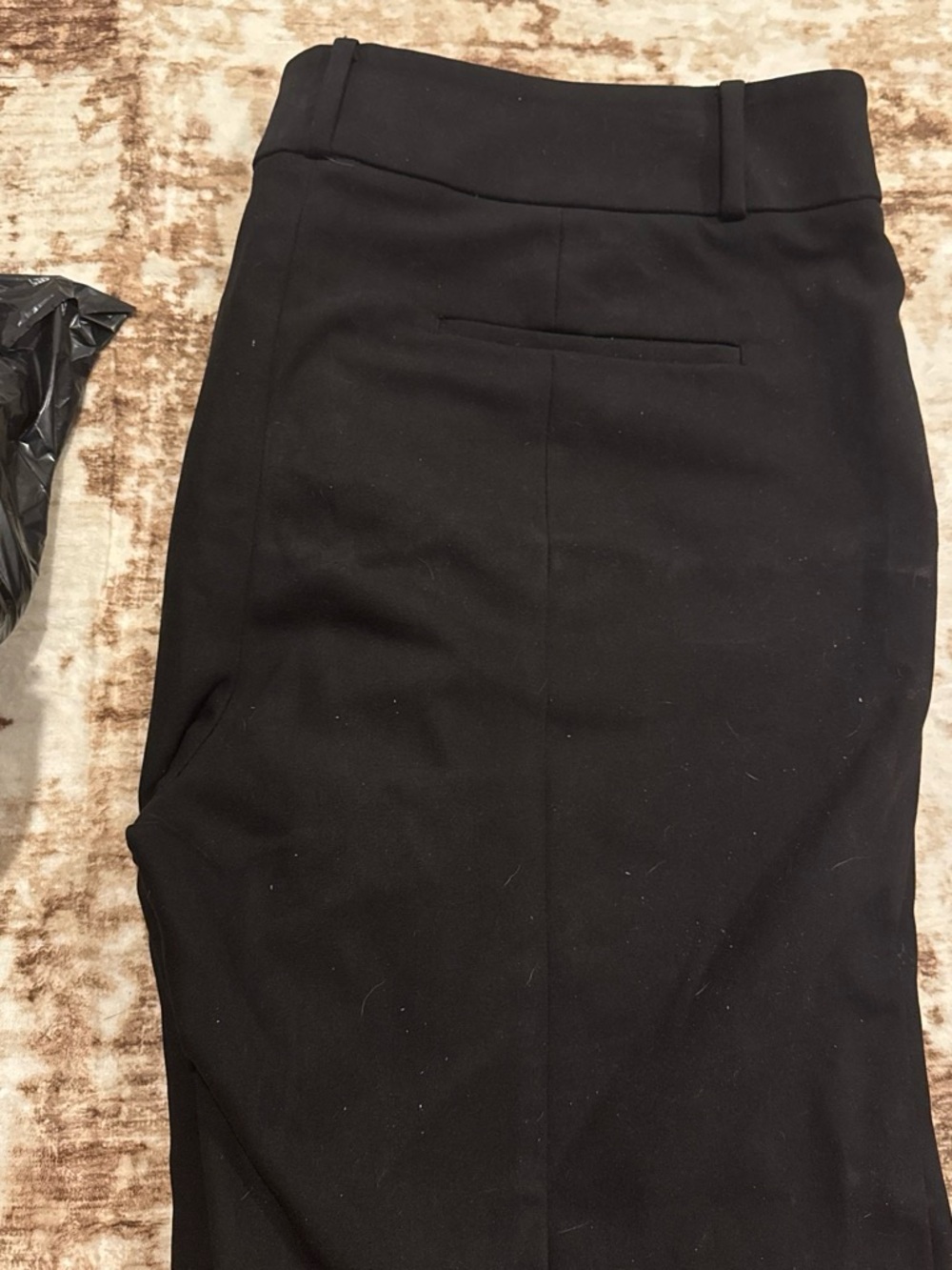 LOFT Black Skinny Dress Pants with Tailored Waist